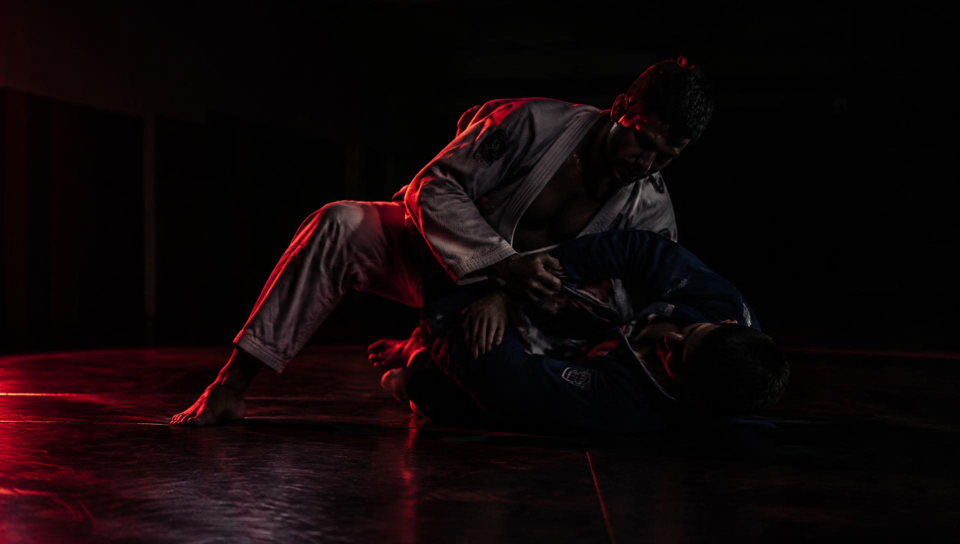 Treino de Jiu-Jitsu